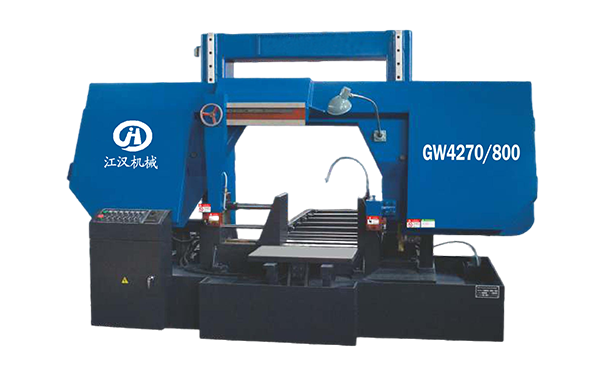 望谟GW4270/800双柱龙门卧式带锯床